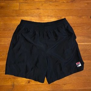 Fila Black Athletic Shorts